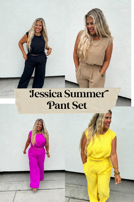 Preorder - Jessica Summer Pant Set