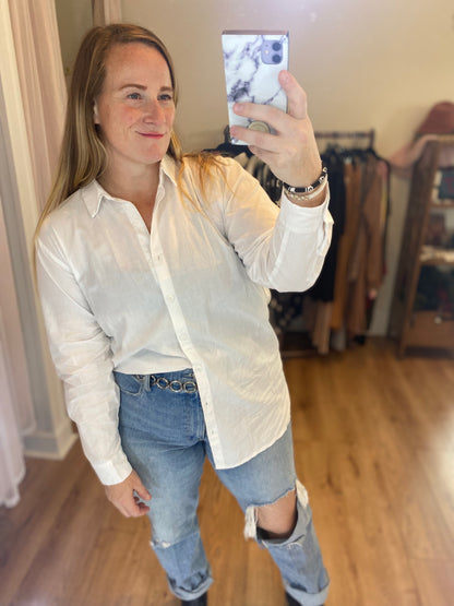 Everyday Button Down Top
